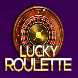 Lucky Roulette slot visual from Belatra Games available on leovegasscasino.it