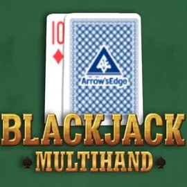 Multihand Blackjack slot visual from Pragmatic Play available on leovegasscasino.it
