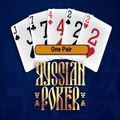 Official Table Games logo: Russian Poker by OneTouch Games at LeoVegas Casino